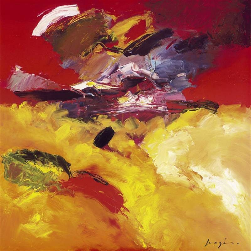 Pascal Magis Yellow and red